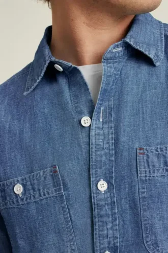 Elevated Casual Bonobos Everyday Leichtes Denim-Hemd