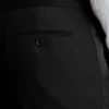 Empire-Stretch-Smokinghose aus italienischer Wolle Empire-Stretch-Smokinghose aus italienischer Wolle