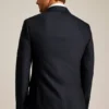 Empire Stretch-Smokingjacke aus italienischer Wolle