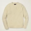 Extrafeiner Merino-Zopfmusterpullover | Weicher Zopfmusterpullover aus Merinowolle Extrafeiner Merino-Zopfmusterpullover | Weicher Zopfmusterpullover aus Merinowolle