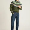 Fair-Isle-Pullover aus Wollmischung von Bonobos | Festlicher, warmer Strick Fair-Isle-Pullover aus Wollmischung von Bonobos | Festlicher, warmer Strick