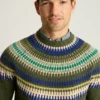 Fair-Isle-Pullover aus Wollmischung von Bonobos | Festlicher, warmer Strick Fair-Isle-Pullover aus Wollmischung von Bonobos | Festlicher, warmer Strick