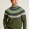 Fair-Isle-Pullover aus Wollmischung von Bonobos | Festlicher, warmer Strick Fair-Isle-Pullover aus Wollmischung von Bonobos | Festlicher, warmer Strick