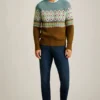 Fair-Isle-Pullover mit Rundhalsausschnitt Fair-Isle-Pullover mit Rundhalsausschnitt