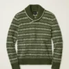 Fair-Isle-Pullover mit Schalkragen