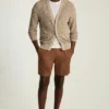 Faszinierender italienischer Space-Dye-Cardigan von Bonobos Faszinierender italienischer Space-Dye-Cardigan von Bonobos