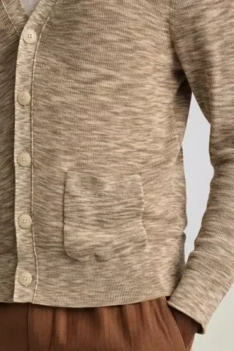 Faszinierender italienischer Space-Dye-Cardigan von Bonobos
