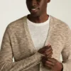Faszinierender italienischer Space-Dye-Cardigan von Bonobos Faszinierender italienischer Space-Dye-Cardigan von Bonobos