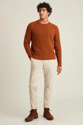 Fischerrippen-Pullover