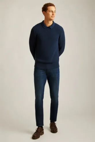 Fisherman Polo-Pullover