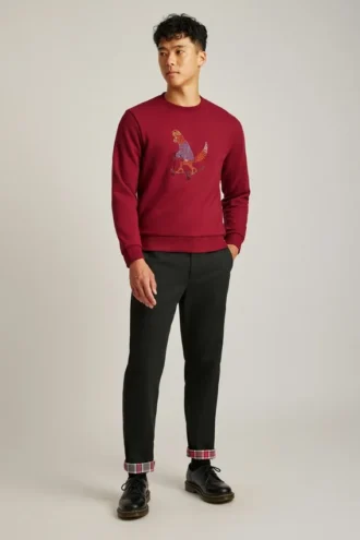 Flannel-Lined Chino