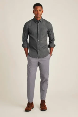 Flannel-Lined Chino mit Kordelzug