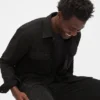 Fleece-Hemdjacke