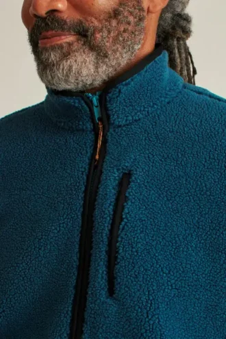 Fleece-Jacke mit Reißverschluss