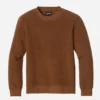 Fleece-Sweatshirt mit Rundhalsausschnitt Fleece-Sweatshirt mit Rundhalsausschnitt