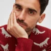 Fox-Pullover mit Rundhalsausschnitt Fox-Pullover mit Rundhalsausschnitt