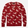 Fox-Pullover mit Rundhalsausschnitt Fox-Pullover mit Rundhalsausschnitt