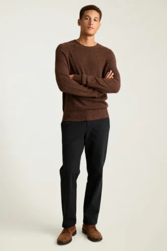 Gebürsteter Pullover für Herren von Bonobos | Leichte Wärme zum Kombinieren Gebürsteter Pullover für Herren von Bonobos | Leichte Wärme zum Kombinieren