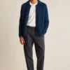 Gebürsteter Strickcardigan für Herren | Leichte Wärme zum Kombinieren Gebürsteter Strickcardigan für Herren | Leichte Wärme zum Kombinieren