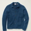 Gebürsteter Strickcardigan für Herren | Leichte Wärme zum Kombinieren Gebürsteter Strickcardigan für Herren | Leichte Wärme zum Kombinieren