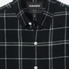 Gebürstetes Button-Down-Hemd | Große Größen