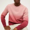 Gebürstetes Fleece mit Rundhalsausschnitt Gebürstetes Fleece mit Rundhalsausschnitt