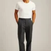 Gefaltete Stretch-Chinos Gefaltete Stretch-Chinos