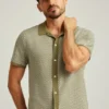 Geo Cabana Sweater Polo Geo Cabana Sweater Polo