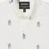 Gewaschenes Button-Down-Hemd