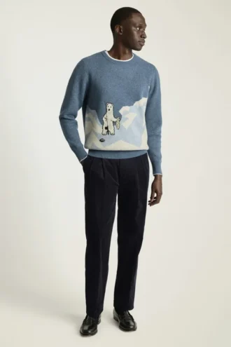 „Gone Fishing“-Pullover | Einzigartiger Pullover mit Fisch- und Angelmotiv