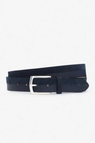 Gürtel aus Wildleder und Leder