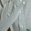 Hemd für Büro und Abend – Button-Down-Hemd zum Tragen über der Hose