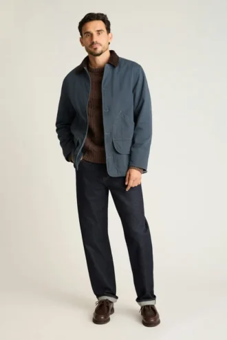 Herren-Canvasjacke von Bonobos | Mit Flanell gefütterte Ranch-Arbeitskleidung