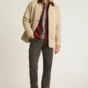 Herren-Canvasjacke von Bonobos | Mit Flanell gefütterte Ranch-Arbeitskleidung Herren-Canvasjacke von Bonobos | Mit Flanell gefütterte Ranch-Arbeitskleidung