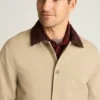 Herren-Canvasjacke von Bonobos | Mit Flanell gefütterte Ranch-Arbeitskleidung Herren-Canvasjacke von Bonobos | Mit Flanell gefütterte Ranch-Arbeitskleidung