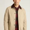 Herren-Canvasjacke von Bonobos | Mit Flanell gefütterte Ranch-Arbeitskleidung Herren-Canvasjacke von Bonobos | Mit Flanell gefütterte Ranch-Arbeitskleidung