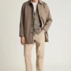 Herren-Car-Coat von Bonobos | Elegante, regenabweisende Jacke aus Baumwolle Herren-Car-Coat von Bonobos | Elegante, regenabweisende Jacke aus Baumwolle