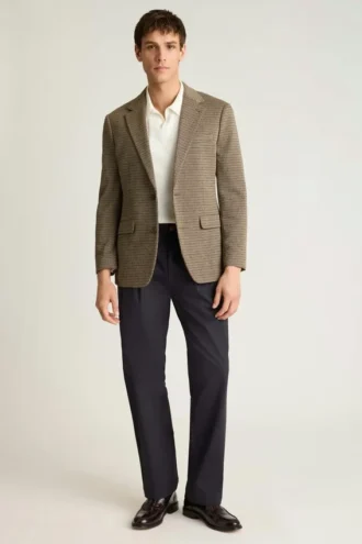 Herren-Chino-Hose mit Falten von Bonobos | Lockere Passform im Vintage-Stil Herren-Chino-Hose mit Falten von Bonobos | Lockere Passform im Vintage-Stil