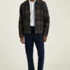 Herren-Deckjacke von Bonobos | Wool Heritage im Stepp-Stil Herren-Deckjacke von Bonobos | Wool Heritage im Stepp-Stil