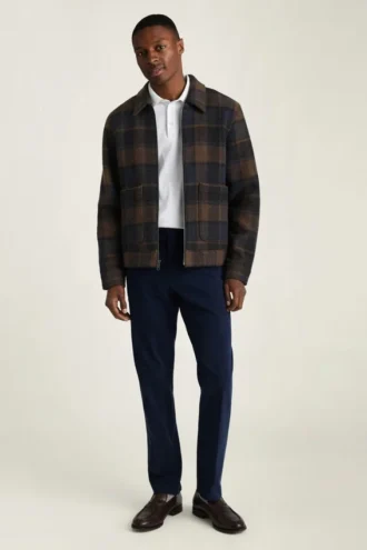 Herren-Deckjacke von Bonobos | Wool Heritage im Stepp-Stil