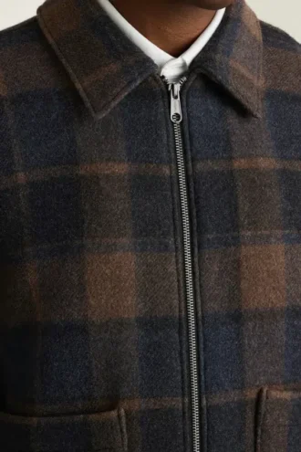 Herren-Deckjacke von Bonobos | Wool Heritage im Stepp-Stil