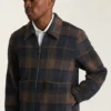 Herren-Deckjacke von Bonobos | Wool Heritage im Stepp-Stil Herren-Deckjacke von Bonobos | Wool Heritage im Stepp-Stil