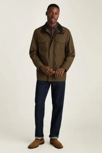 Herren-Feldjacke von Bonobos | Jacken & Mäntel aus gewachster Baumwolle für den Herbst Herren-Feldjacke von Bonobos | Jacken & Mäntel aus gewachster Baumwolle für den Herbst