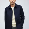Herren-Italian Wool Car Coat Herren-Italian Wool Car Coat