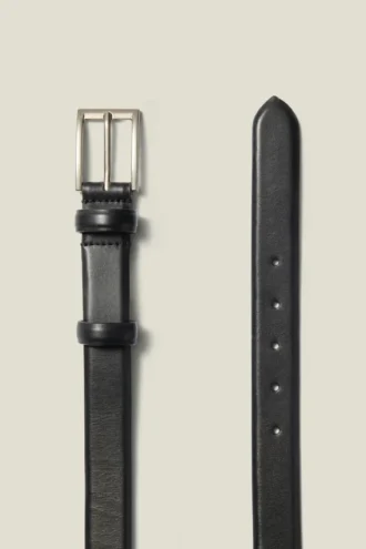Herren-Leder-Anzuggürtel