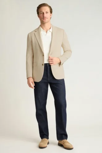 Herren-Leinenblazer von Bonobos | Leichter Stil aus italienischer Strickmischung
