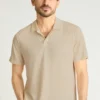 Herren-Polohemd aus Leinen Herren-Polohemd aus Leinen