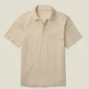 Herren-Polohemd aus Leinen Herren-Polohemd aus Leinen