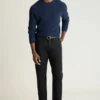 Herren-Rollkragenpullover von Bonobos | Übergangs-Strick aus Leinen-Baumwolle