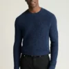 Herren-Rollkragenpullover von Bonobos | Übergangs-Strick aus Leinen-Baumwolle